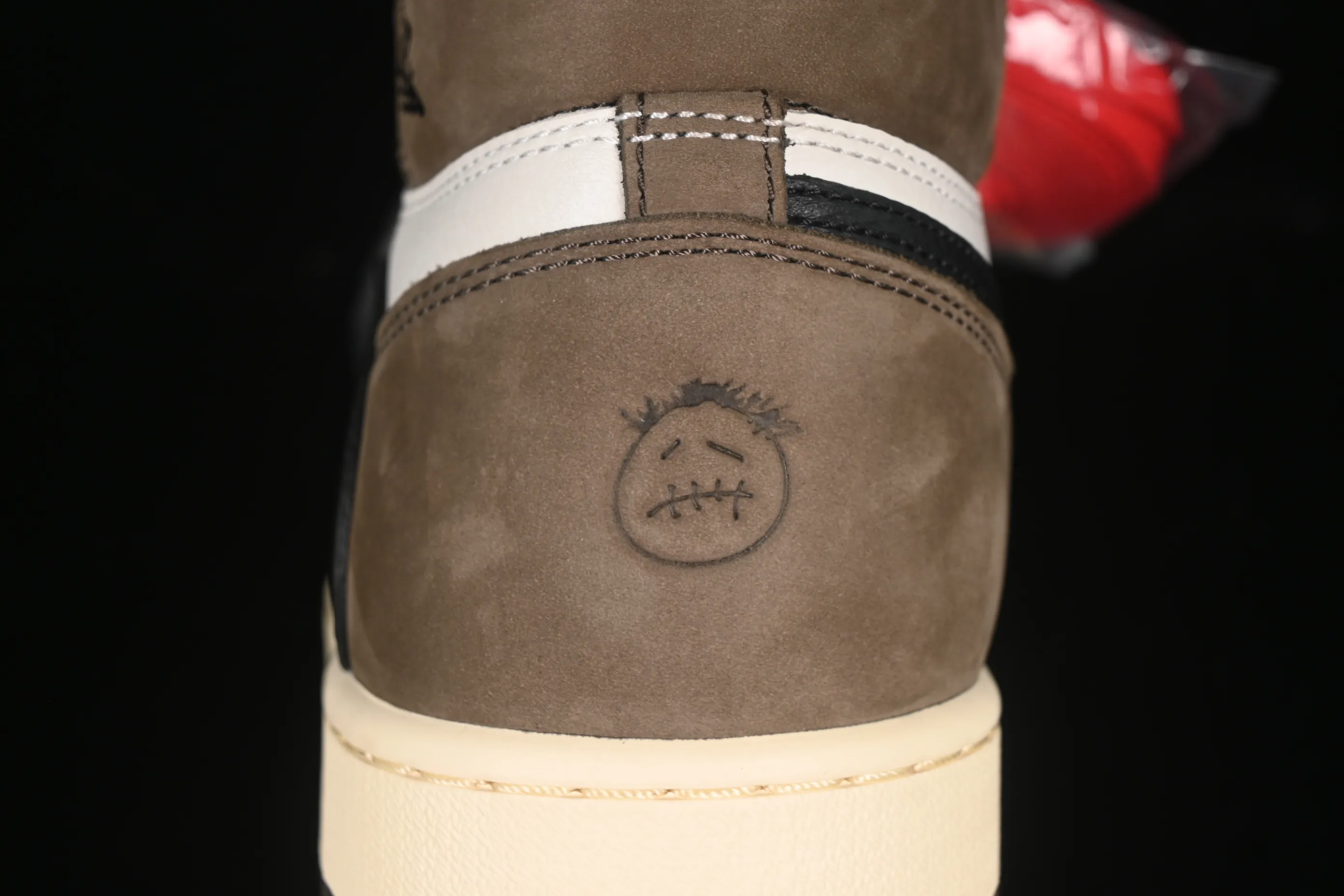 All Categories Air Jordan Jordan Series Basketball Shoes Air Jordan 1 High Pure Original Travis Scott x Air Jordan 1 High OG AJ1 Reverse Hook Limited Edition CD4487-100